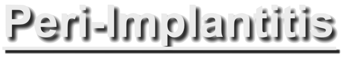 Peri-Implantitis
